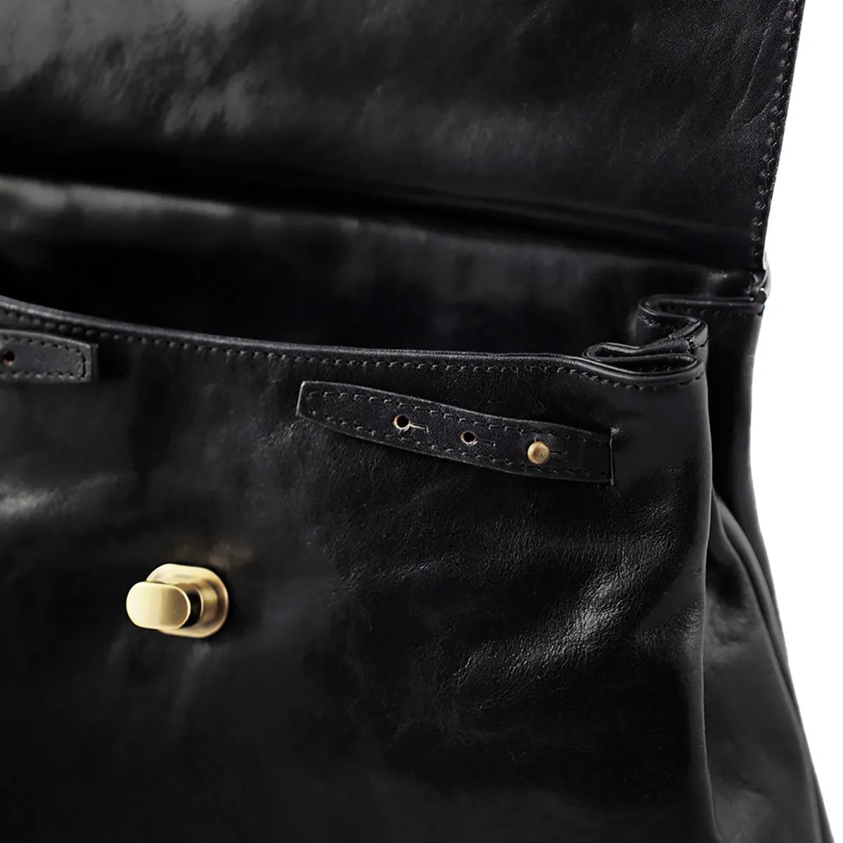 Sac en cuir convertible en sac à dos Isabel – Image 5