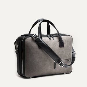 Porte documents 36 hr ~ CONALLY ~ Gris & Noir