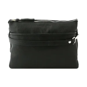 Sac à bandoulière en cuir martelé Roma