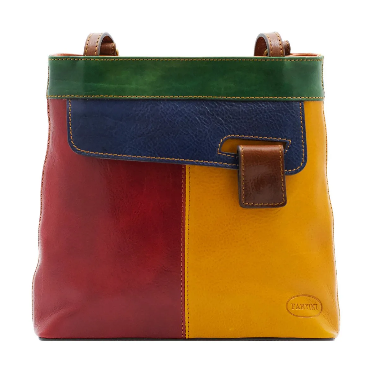 Sac en cuir convertible en sac à dos Noemi – Image 2