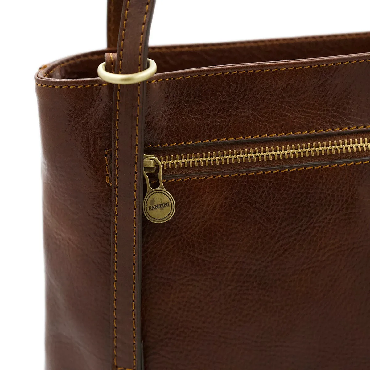 Sac en cuir convertible en sac à dos Noemi – Image 7