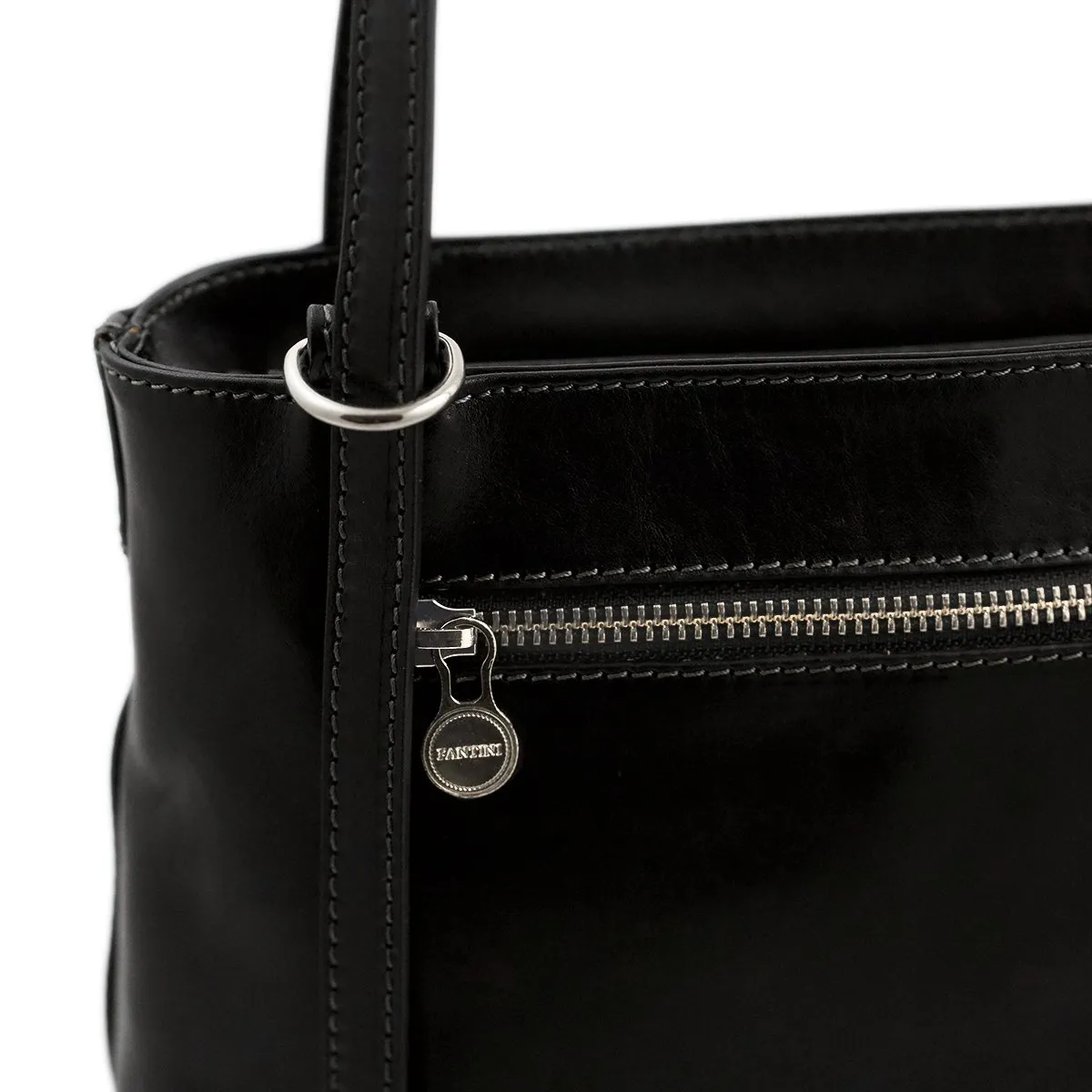 Sac en cuir convertible en sac à dos Noemi – Image 7