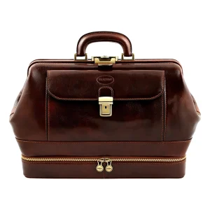 Sacoche médecin en cuir Malpighi