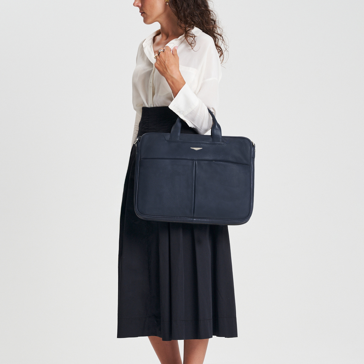 Cartable en cuir District – Image 4