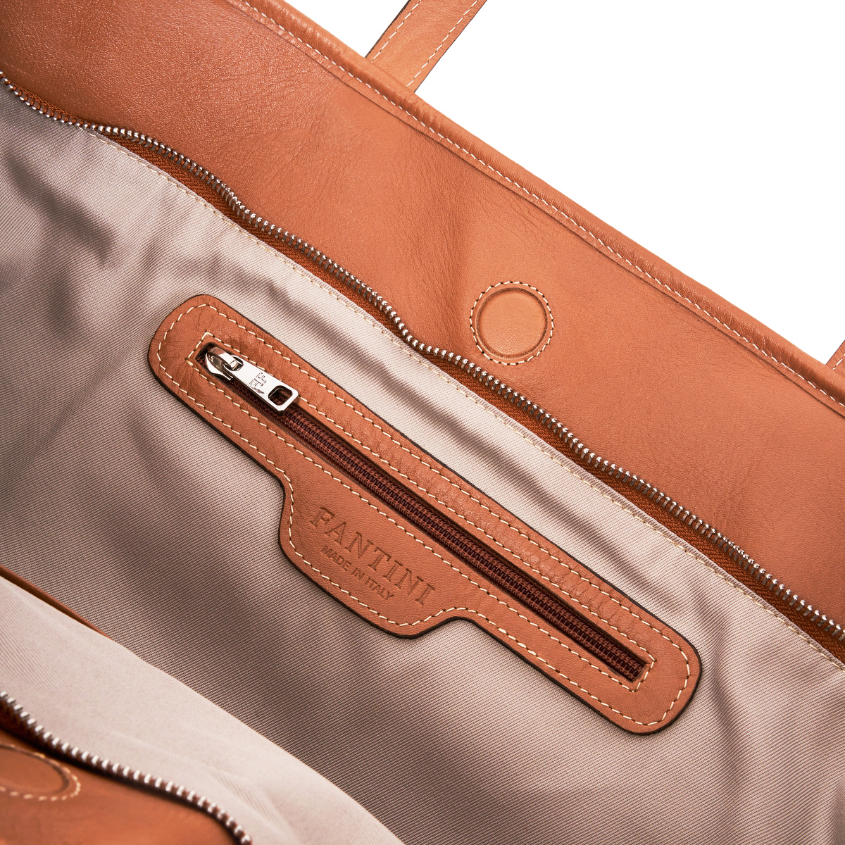 Sac en cuir et raphia Margaret – Image 8