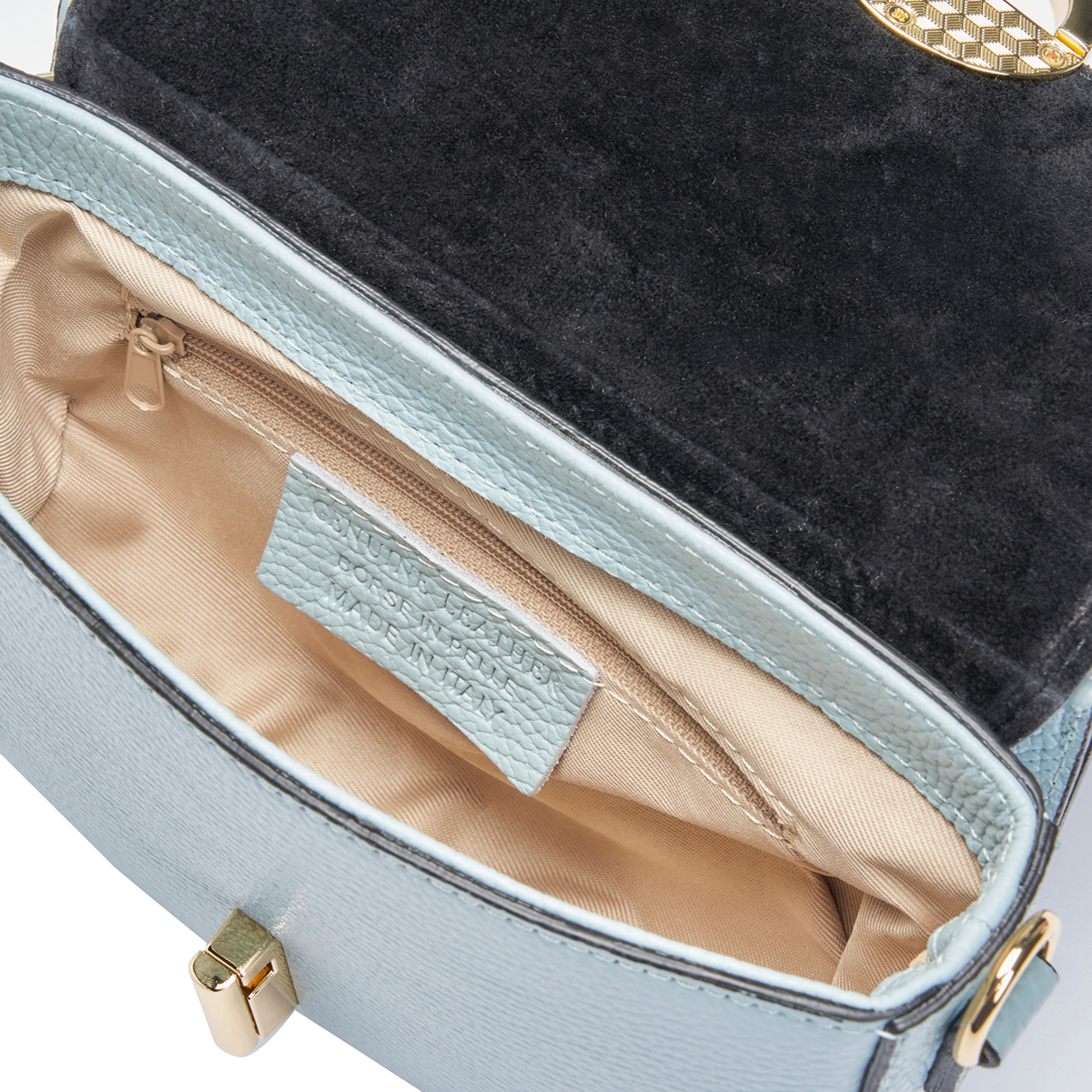 Sac à bandoulière en cuir Luna – Image 7