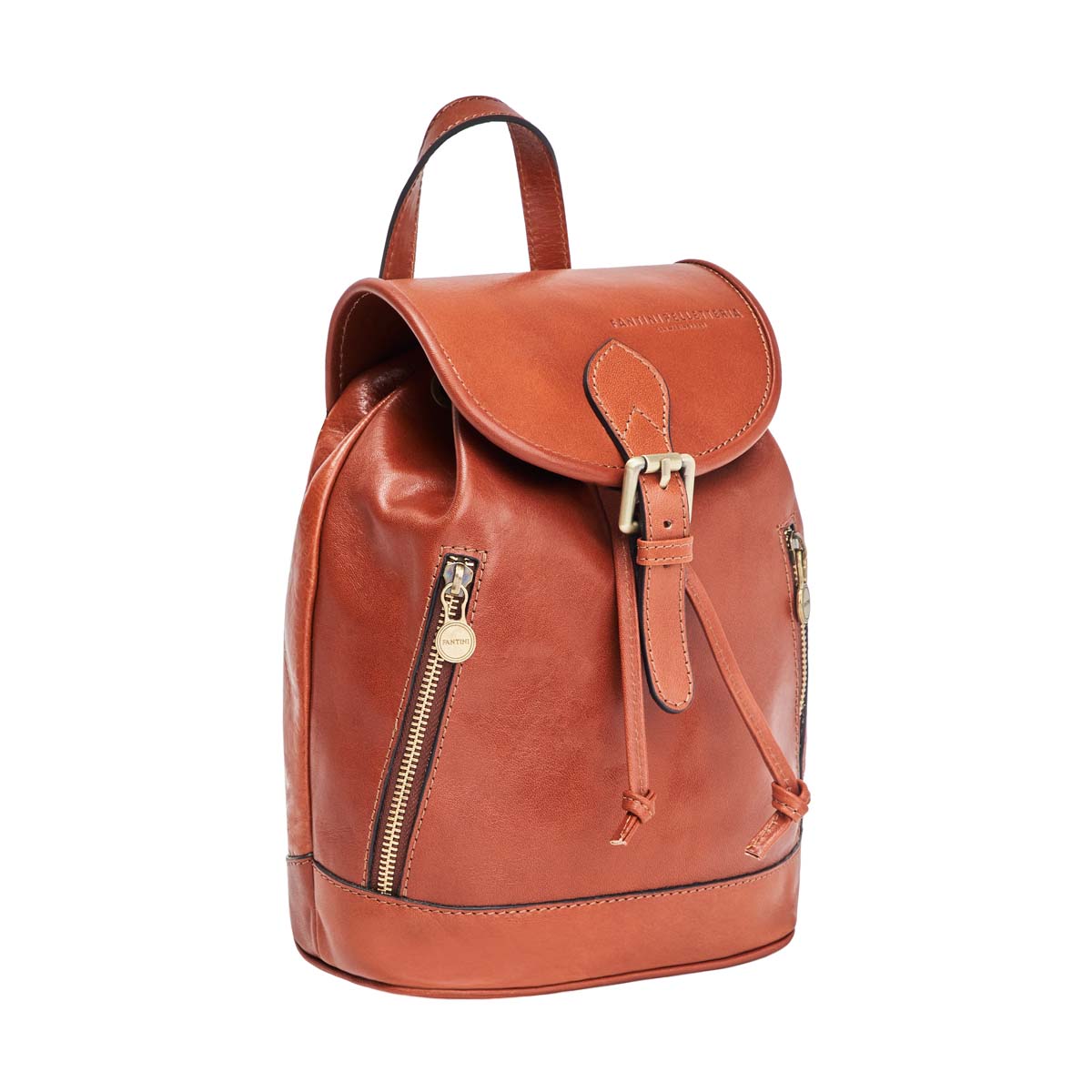 Grand sac à dos en cuir Toscana – Image 4