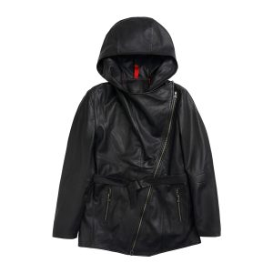 Veste en cuir Malika