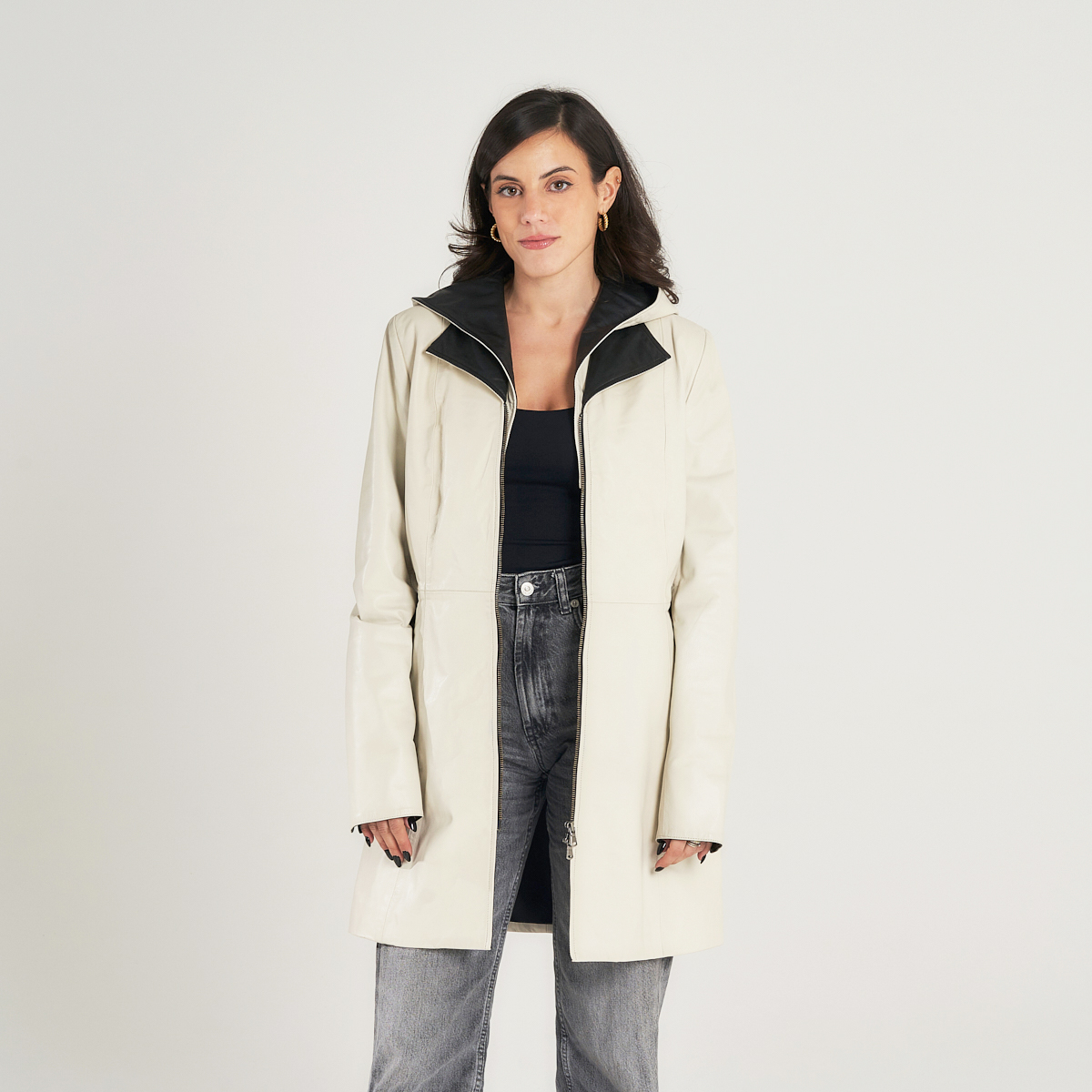 Veste en cuir Sasha – Image 3