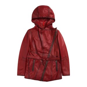 Veste en cuir Malika