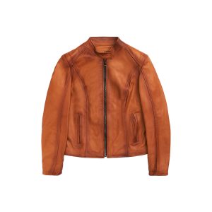 Veste en cuir Elodie