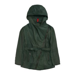 Veste en cuir Malika