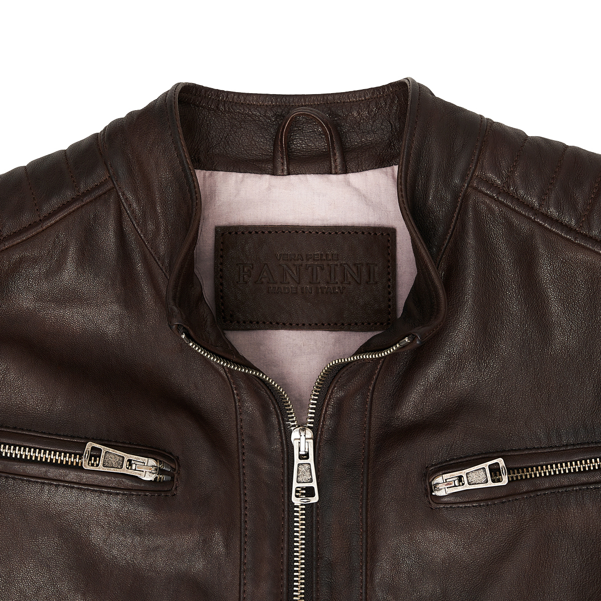 Veste en cuir Biker – Image 4