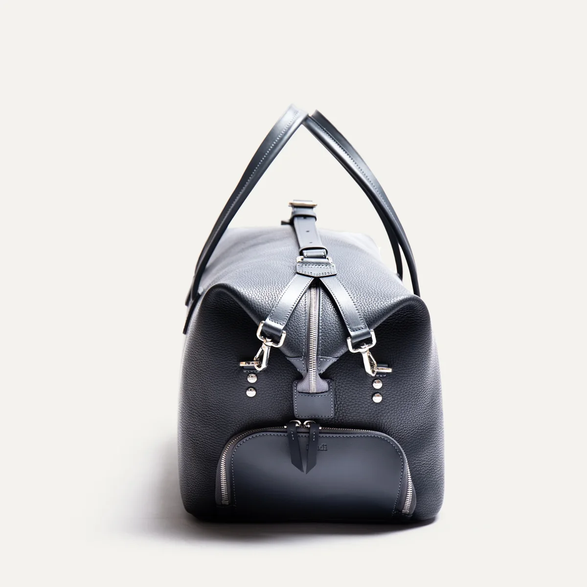 Sac week-end cuir ~ WILSON - MARINE – Image 6