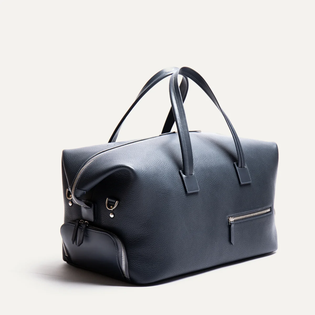 Sac week-end cuir ~ WILSON - MARINE