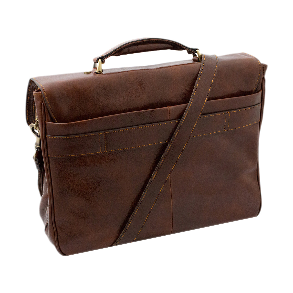 Cartable en cuir Nyse – Image 5