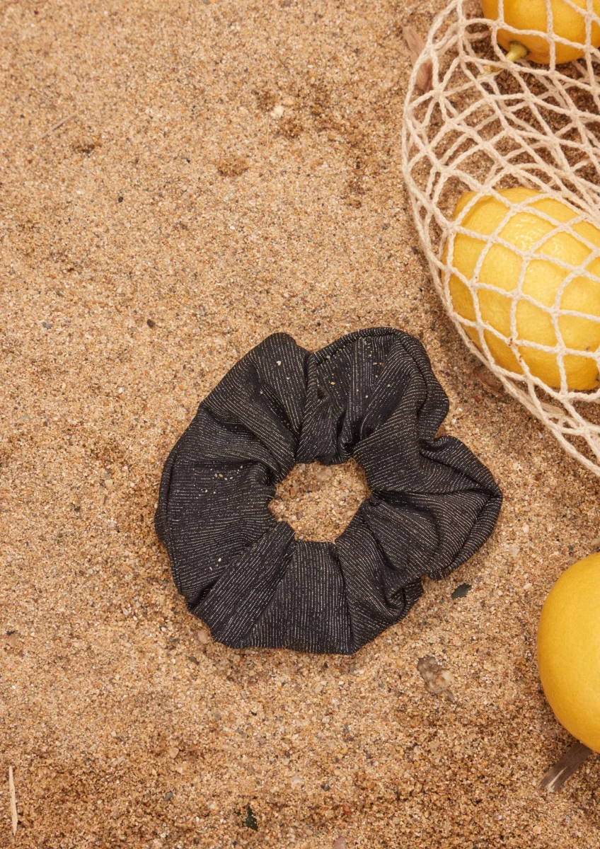 Chouchou BIANCA | Electric black – Image 2