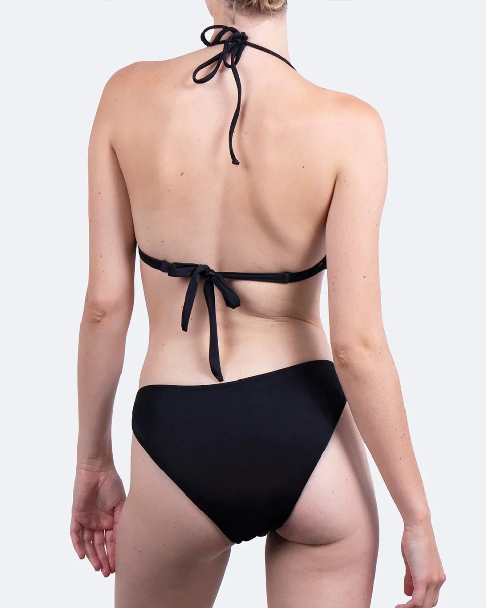 Culotte de maillot de bain menstruel noire – Image 5