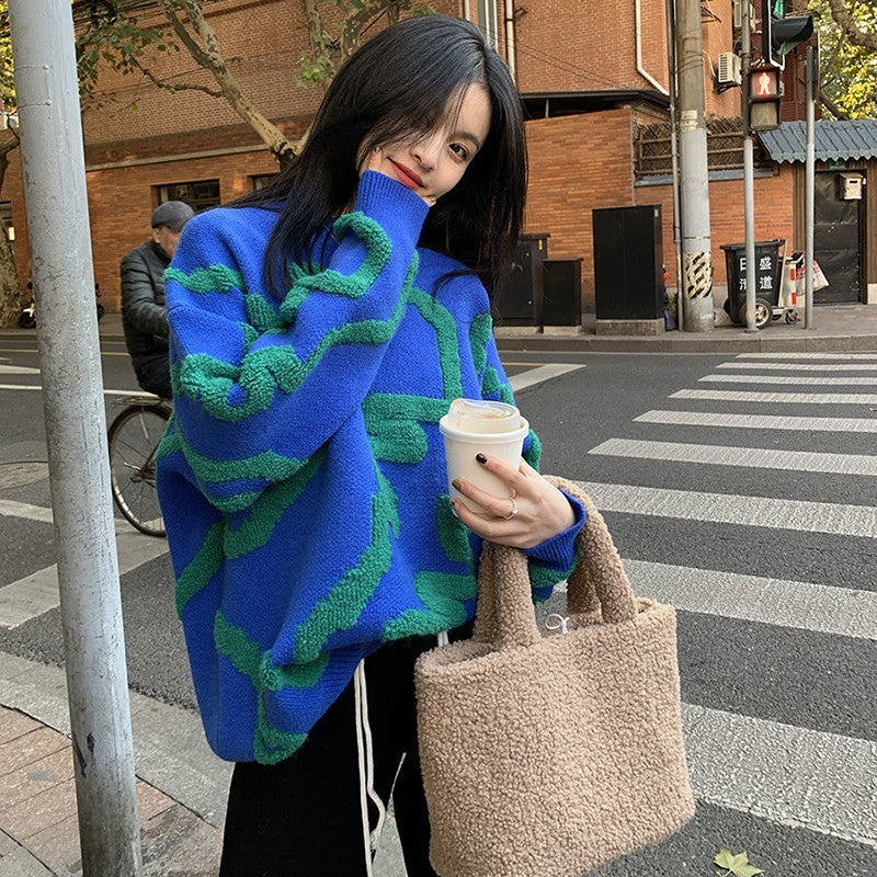 Pull épais à motif dessin animé – Image 2