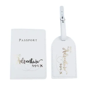 Etiquette Bagage Et Etui Passeport