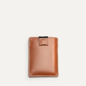 Porte-cartes compact en cuir ~ LOUIS - COGNAC
