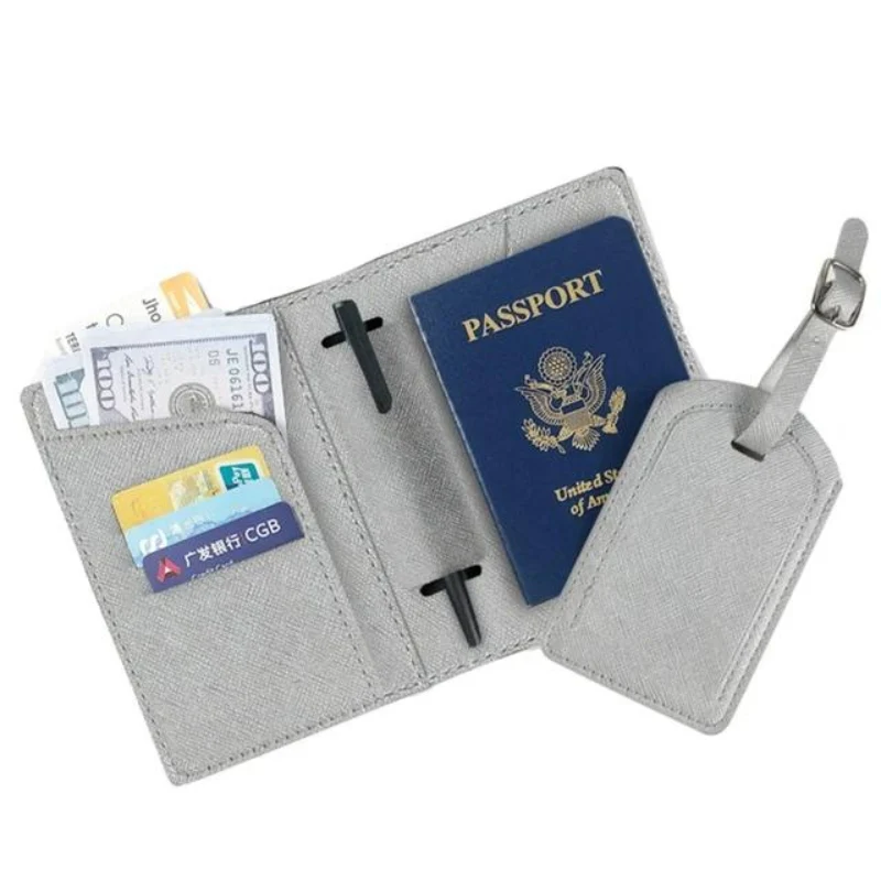 Portefeuille pour Passeport et Voyage en Simili – Image 9