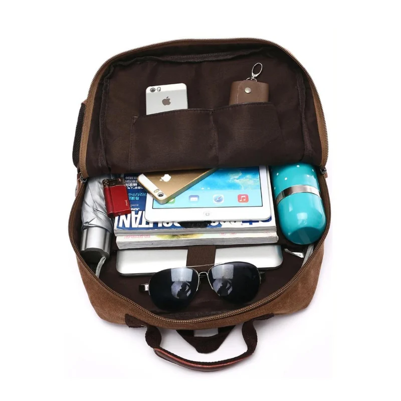 Sac à Dos en Toile Vintage – Image 4