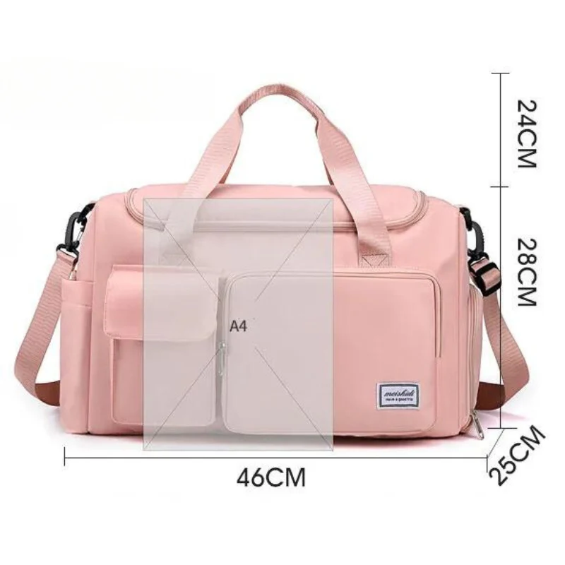 Sac de Voyage Femme avec Rangement Chaussures – Image 4