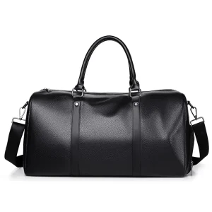 Sac de Voyage Femme Vintage en Cuir PU