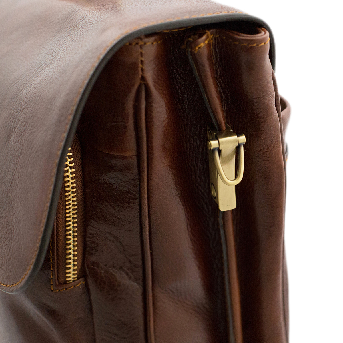 Cartable en cuir Nyse – Image 6