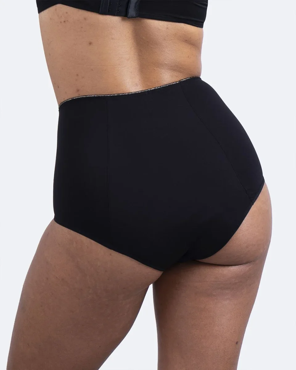 Taille haute menstruelle noire – Image 5