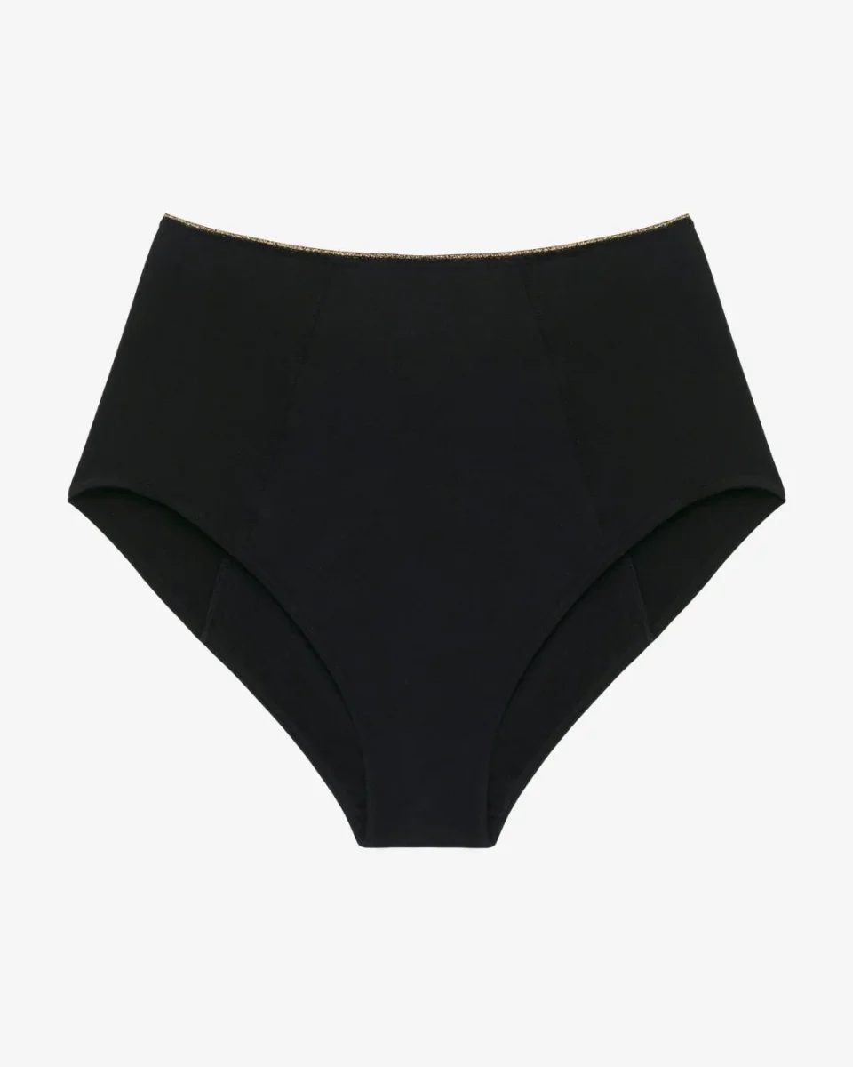 Taille haute menstruelle noire – Image 6