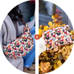 Le Pack sac demi-lune MINIMOON + Pochette