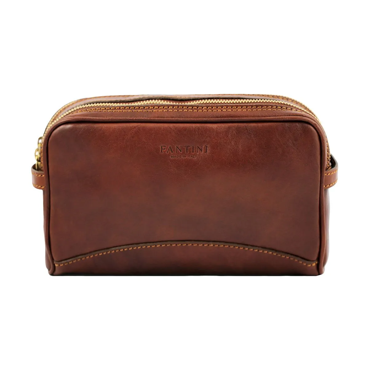 Trousse de toilette en cuir Adeona – Image 2