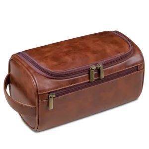 Trousse de Toilette pour Homme en Simili