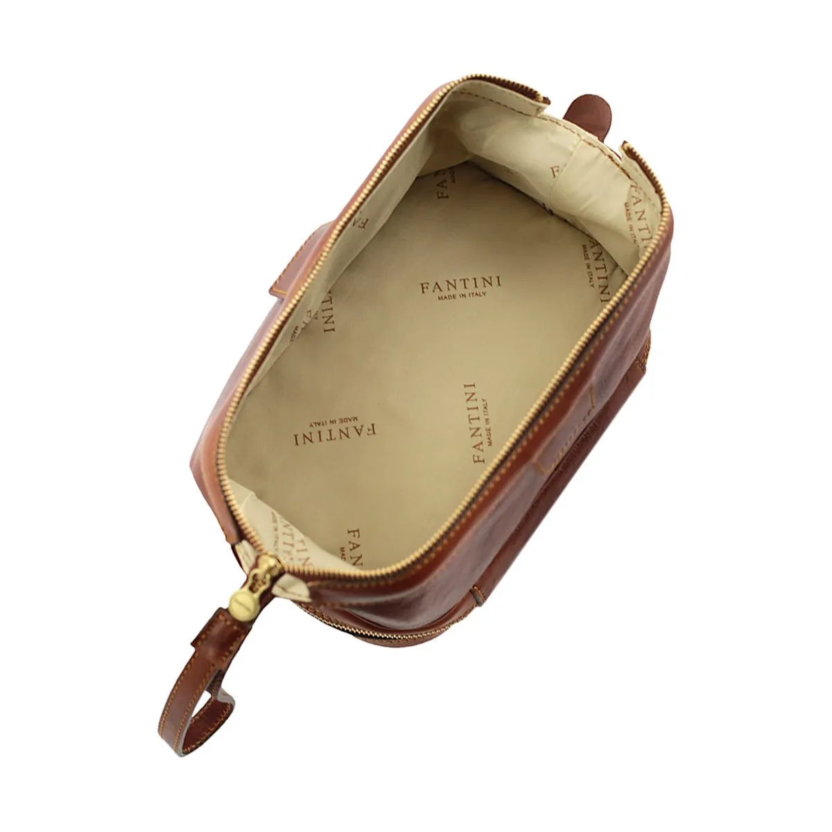 Trousse de toilette en cuir Ermes – Image 6