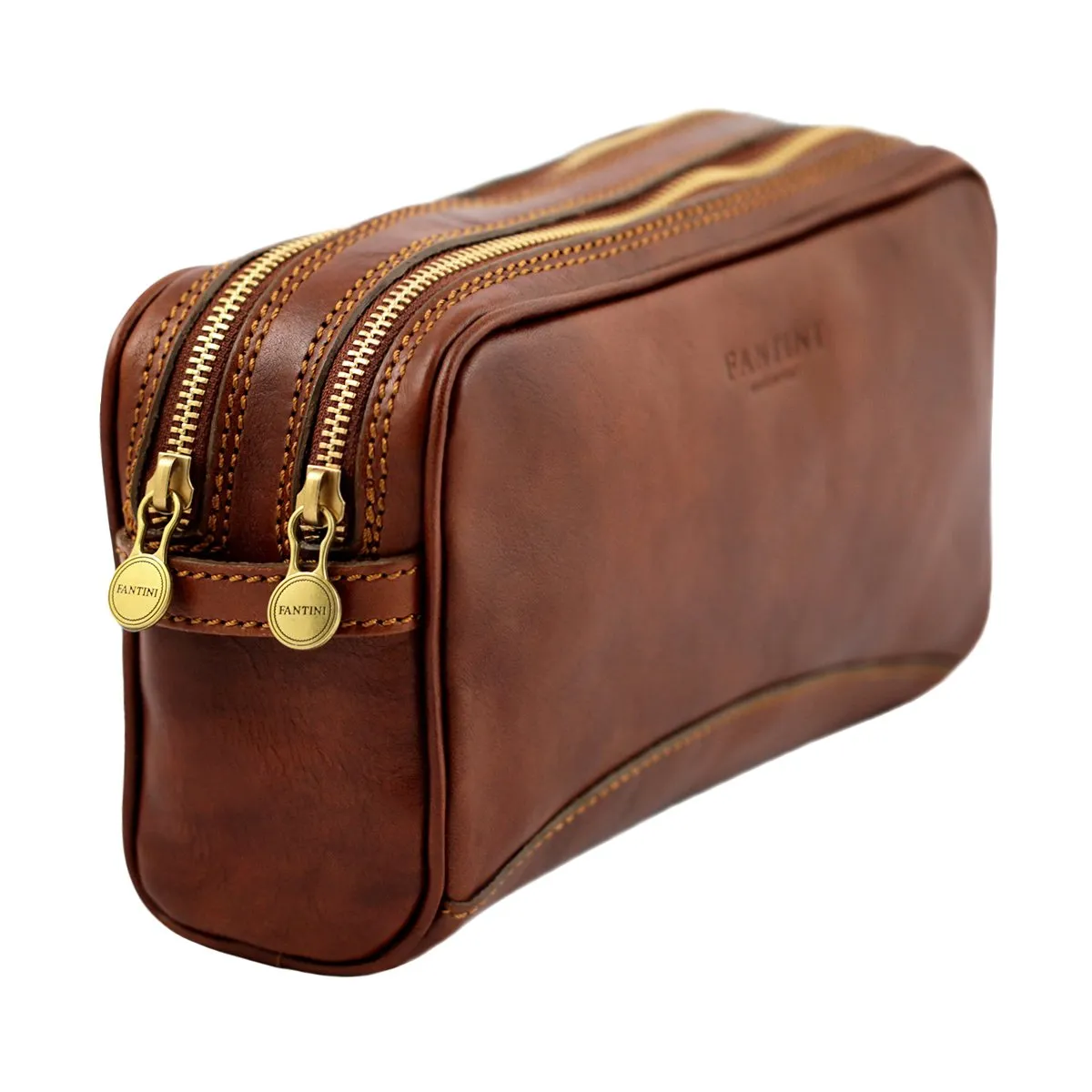 Trousse de toilette en cuir Adeona – Image 5